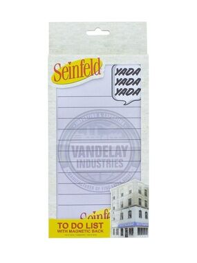 💕 Seinfeld Vandelay Industries To-Do List Magnetic Notepad New